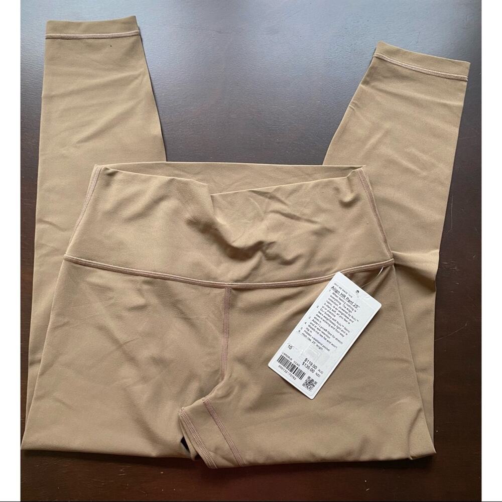 NWT Lululemon Align HR Pant 25” CCAO Sz 10